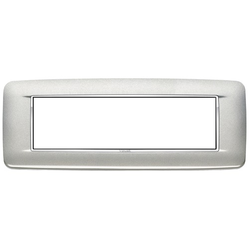 

20687.C13 Рамка Eikon Chrome Round Серебро матовое 7 модулей Vimar, Eikon Chrome 20687.C13