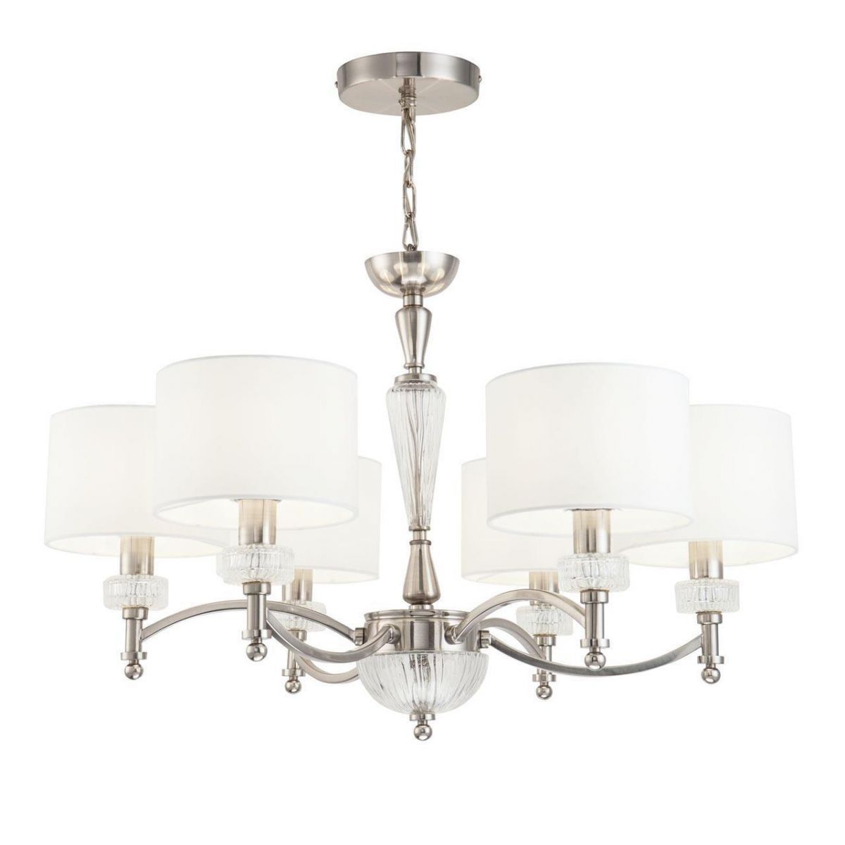 

Подвесная люстра Maytoni Alicante MOD014CL-06N, Белый, Alicante MOD014CL-06N