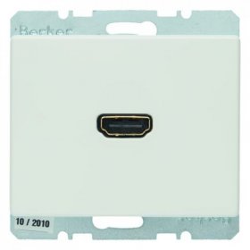 

3315430069 BMO HDMI-CABLE AS цвет: полярная белезна Berker, Arsys 3315430069