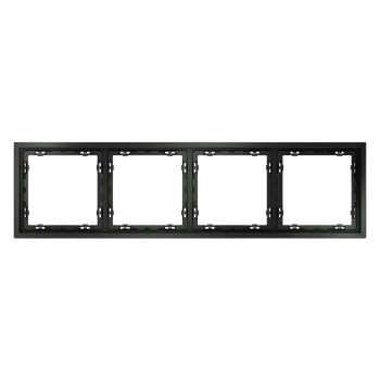 Рамка на 4 поста, титан Voltum S70 VLS100406 фото