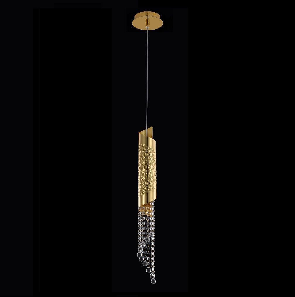 

Подвесной светильник Crystal Lux Credo SP1 Gold, Золотой, Credo Gold Credo SP1 Gold