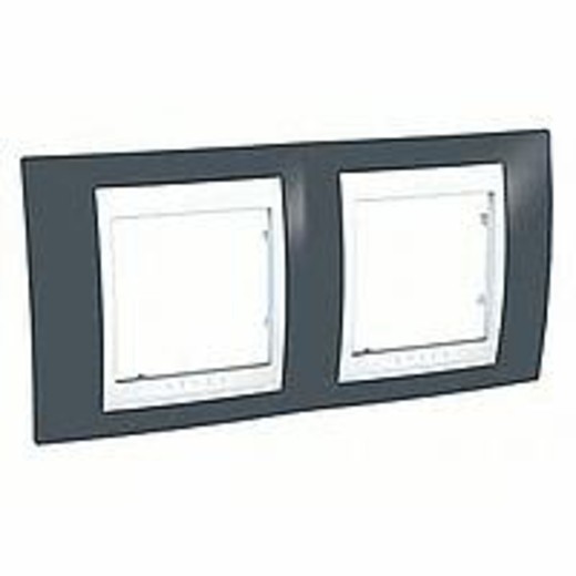 

MGU6.004.877 Рамка Unica Хамелеон серо-зеленый / Белый 2-постовая Schneider Electric, Unica Хамелеон MGU6.004.877