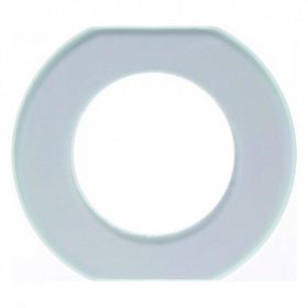 109300 Промежуточная Рамка Glasserie Прозрачный 1-постовая Berker фото