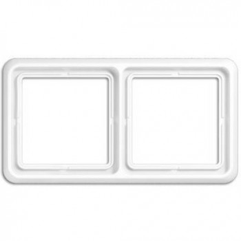 CD582WW Рамка CD 500 Белый 2-постовая Jung фото