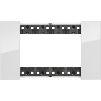 KA4804DW Рамка Bticino Living Now GHIACCIO 4-модульная фото