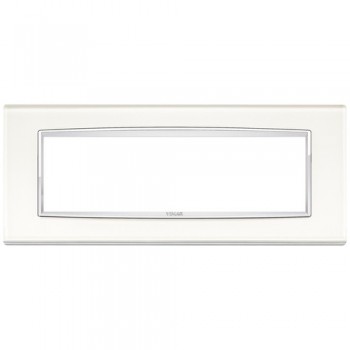 20657.C72 Рамка Eikon Chrome Classica Лед белый 7 модулей Vimar фото