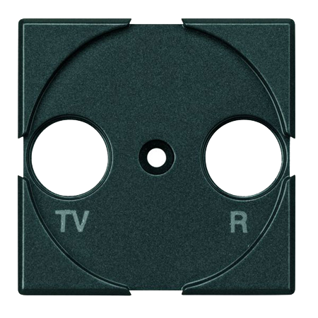 

HS4212 Axolute Лицевая панель для розеток TV/FM + SAT Bticino, Axolute Овал HS4212