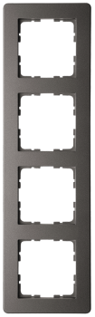Рамка 4-постовая,  Мокко Jasmart G-Flex G1104Z фото