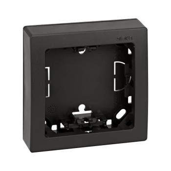 73610-62 Рамка универсальная, 1 пост, 75*75мм, Simon 73 Loft, графит фото