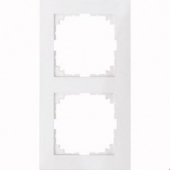 MTN4020-3619 Рамка M-Pure Полярный белый 2-постовая Merten фото