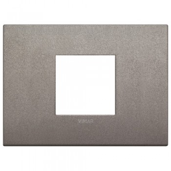 19652.04 Рамка Arke Classic Титан матовый 2 модуля Vimar фото