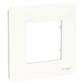 NU200218 Рамка Unica Studio Белый 1-постовая Schneider Electric фото
