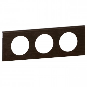 069203 Рамка Celiane Дерево Венге 3-постовая Legrand фото