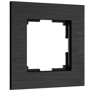Рамка на 1 пост AluMax (черный алюминий) Werkel a066329 W0013508 фото
