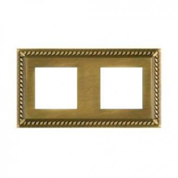 FD01232PB Рамка Sevilla Bright Patina 2-постовая Fede фото