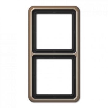 CD582GB Рамка CD 500 Бронза 2-постовая Jung фото