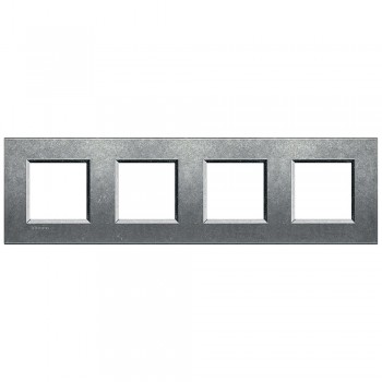 LNA4802M4NA Рамка LivingLight Квадрат Исконный 2+2+2+2 модуля Bticino фото