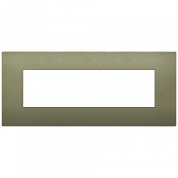 19657.77 Рамка Arke Classic Зеленый матовый 7 модулей Vimar фото