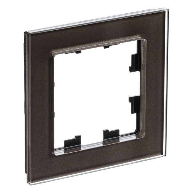 

ATN320601 Рамка одинарная Schneider Electric Atlasdesign Nature, мокко стекло, Atlasdesign ATN320601