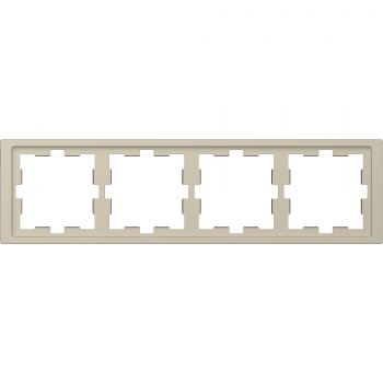 MTN4040-6533 Рамка D-Life Сахара 4-постовая Merten фото