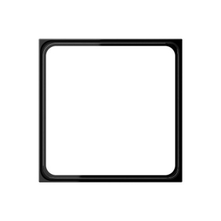 LS981ZSW Рамка промежуточная LS 990 Черный 1-постовая Jung фото