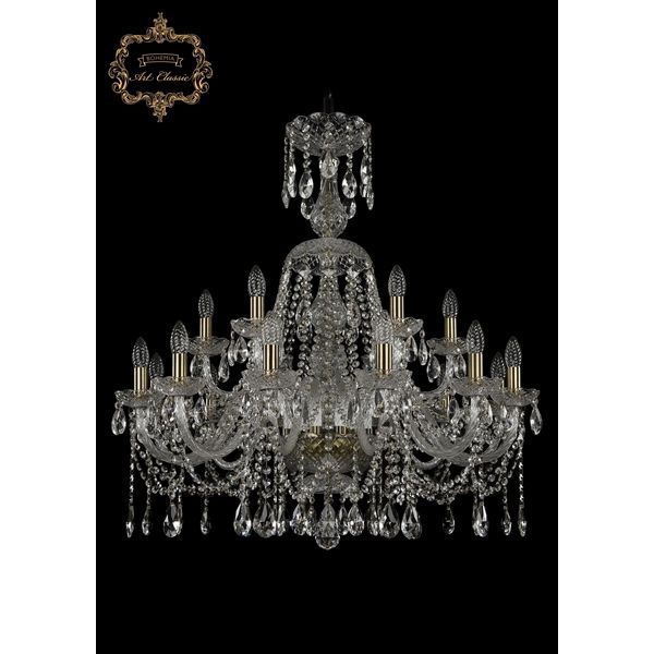 

Подвесная люстра 11.дек 11.12.12+6.300.XL-90.Br.Sp Art Classic, Прозрачный, 11.дек 11.12.12+6.300.XL-90.Br.Sp