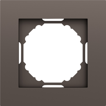 Рамка 1-я, мокко Donel A07 DE21153 фото