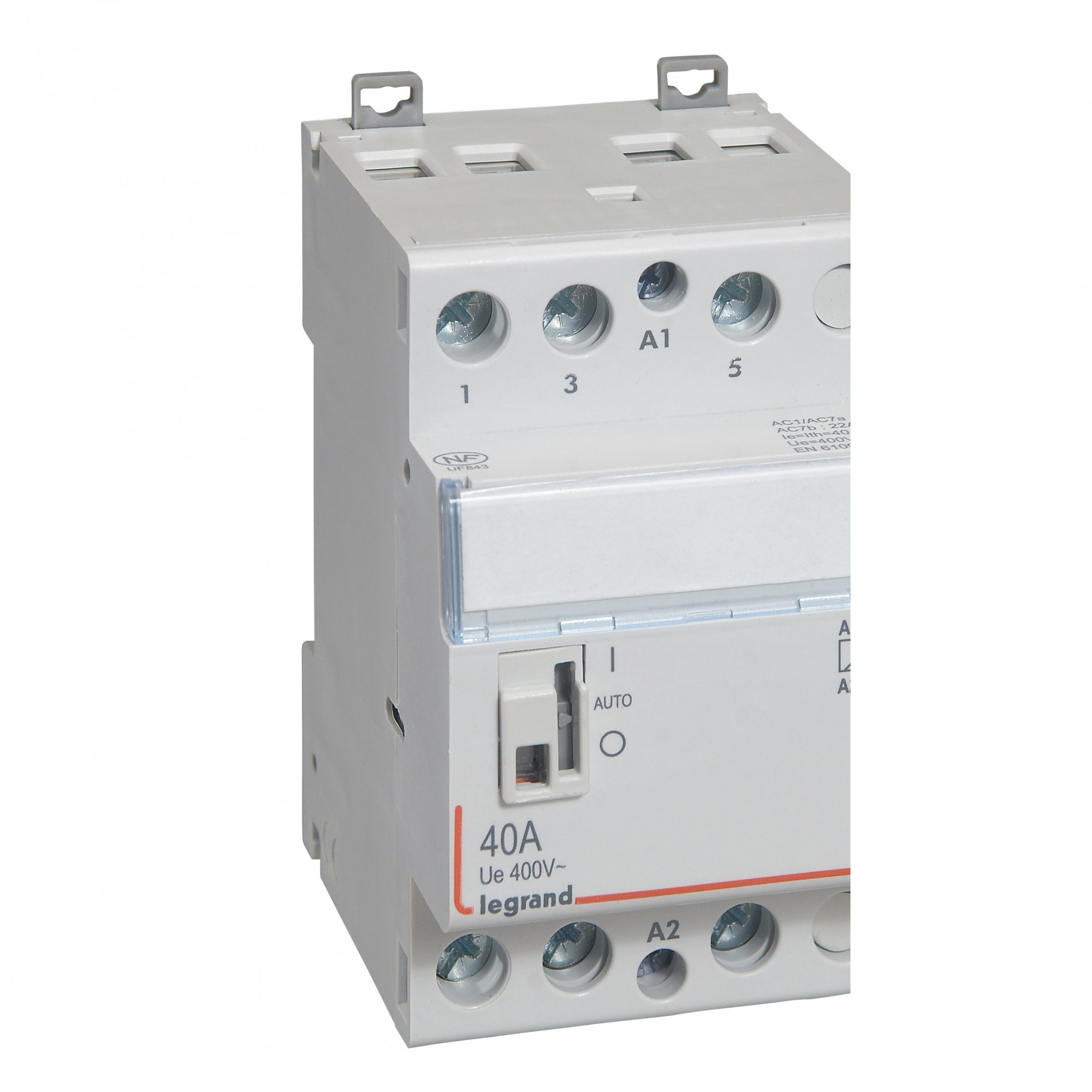 

412549 CX3 Контактор 230V 3НО 40А с руч.уп. Legrand, CX3 412549