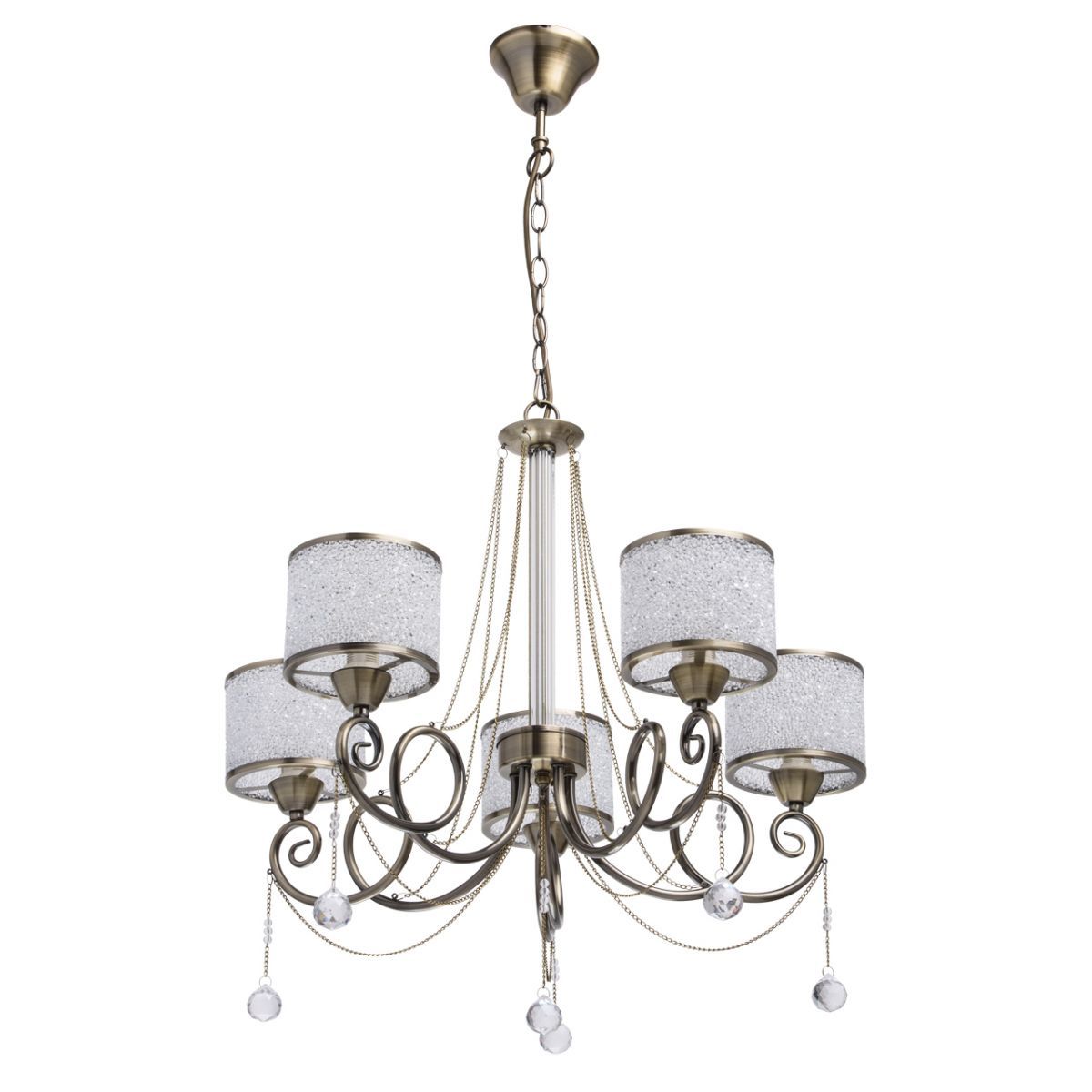 

Люстра подвесная MW-Light Моника 372013405, Бронза, Моника 372013405