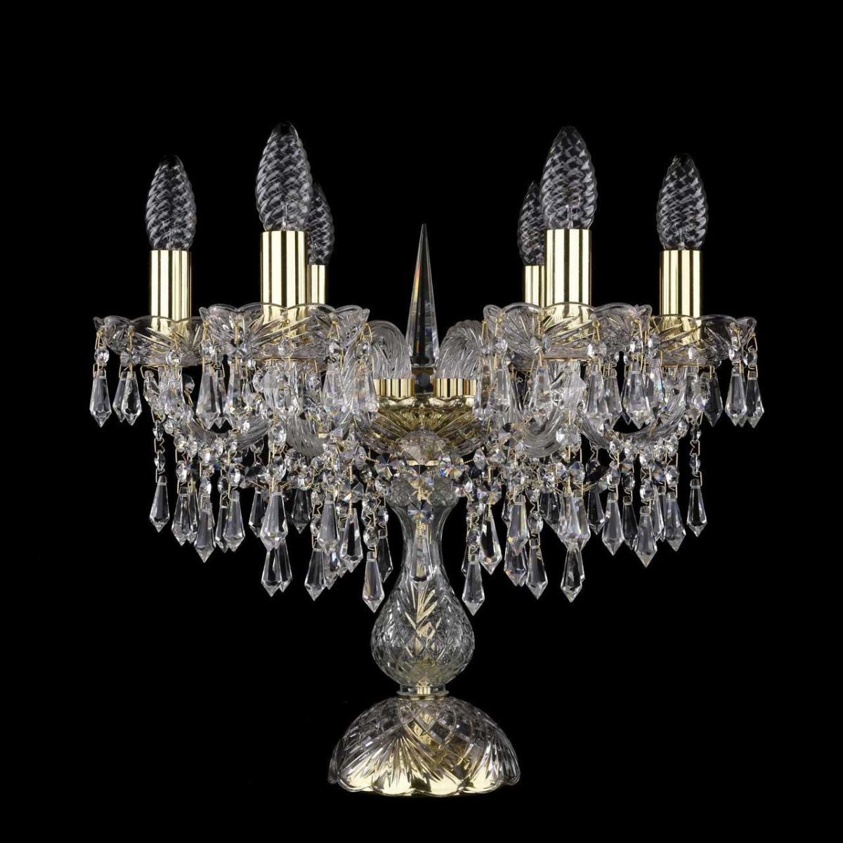 

Настольная лампа Bohemia Ivele 1403L/6/141-39/G, Золотой, 1403L Gold 1403L/6/141-39/G