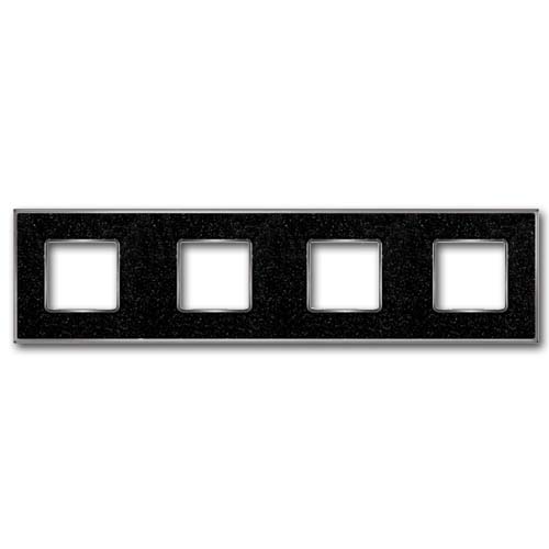 

FD01334BQCB Рамка Vintage Corinto Blackquartz / Хром 4-постовая Fede, Vintage Corinto FD01334BQCB