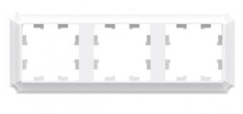 3-постовая рамка лотос Systeme Electric (Schneider Electric) AtlasDesign Antique ATN101303 фото