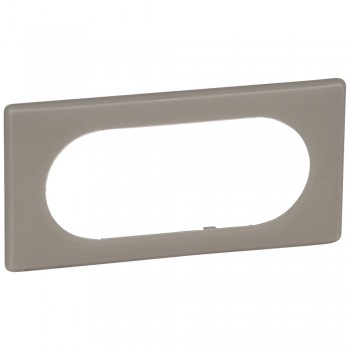 066725 Рамка Celiane Классика Серый перкаль 4/5-модульная Legrand фото