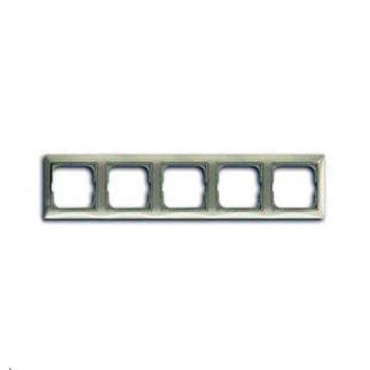 

2515-93-507 Рамка Basic 55 Шампань 5-постовая ABB, Basic 55 2515-93-507
