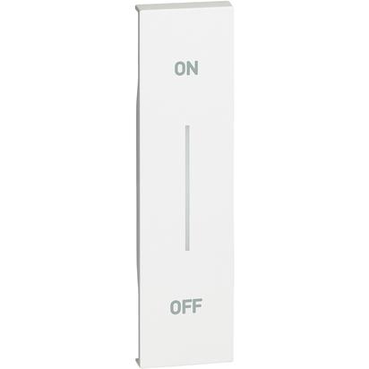 

Bticino Living Now - накладка MH ON-OFF 1 модуль бел. KW01MHAG, Living Now KW01MHAG