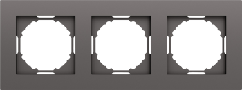 Рамка 3-я, матовый титан Donel A07 DE21345 фото