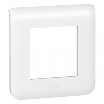 078802 Рамка Mosaic Белый 1-постовая Legrand фото