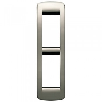 16784.31 Рамка Idea Rondo Черный хром 2 модуля Vimar фото