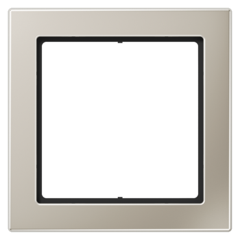 FDES2981 Рамка FD Design Сталь Edelstahl 1-постовая Jung фото