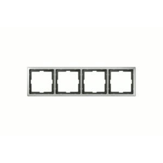 

MTN481446 Рамка Artec Сталь 4-постовая Merten, Artec MTN481446