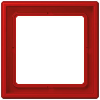 LC98132090 Рамка Les Couleurs Le Corbusier Красный 1-постовая Jung фото