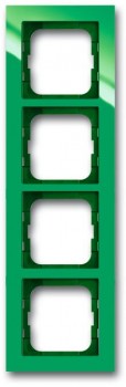 1724-286 Рамка Axcent Зеленый 4-постовая ABB фото