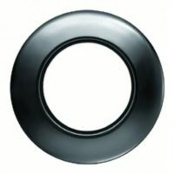 138165 Рамка Serie 1930 Черный с блеском 1-постовая Berker фото