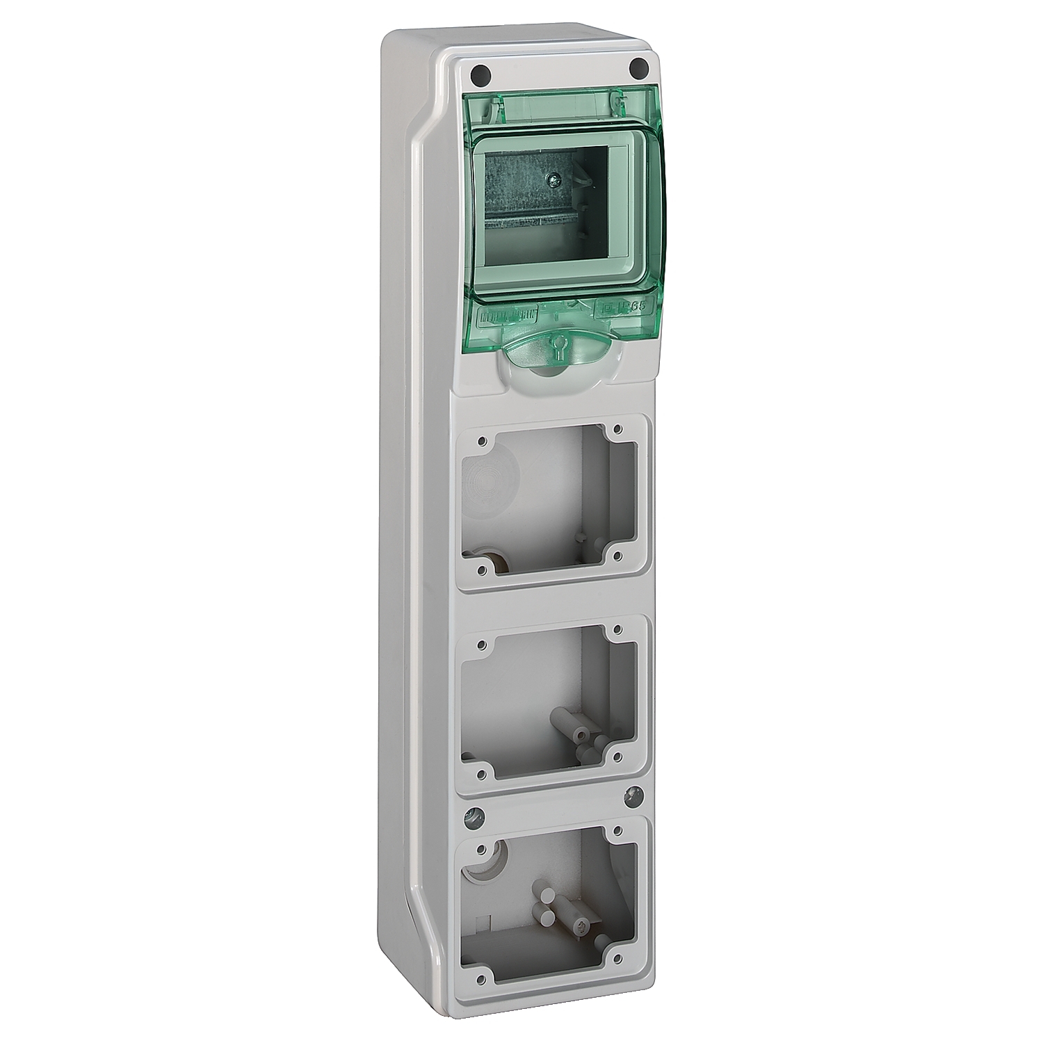 

13177 Щит KAEDRA IP65 4мод. + 3отв., Schneider Electric, Kaedra 13177