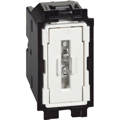 

Bticino Living Now - выключатель 1 модуль 10AX K4001, Living Now K4001