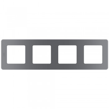 Рамка - 4 поста Дымчатый Legrand INSPIRIA 673967 фото