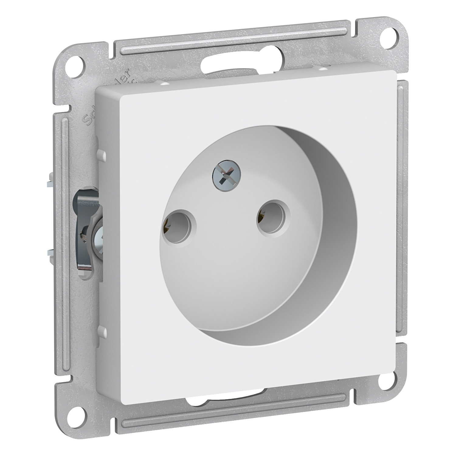 

ATN000141 Atlasdesign Розетка без заземления, 16А, механизм, Белый Schneider Electric, Atlasdesign ATN000141