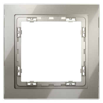 Рамка на 1 пост, шелк, стекло Voltum S70 VLS110104 фото