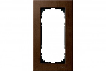 Рамка 2-постовая, орех Merten M-Elegance MTN4058-3473 фото