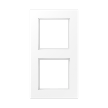 A5582BFWWM Рамка A550 Белая матовая 2-постовая Jung фото